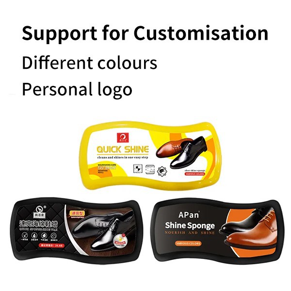 quick shine shoe sponge