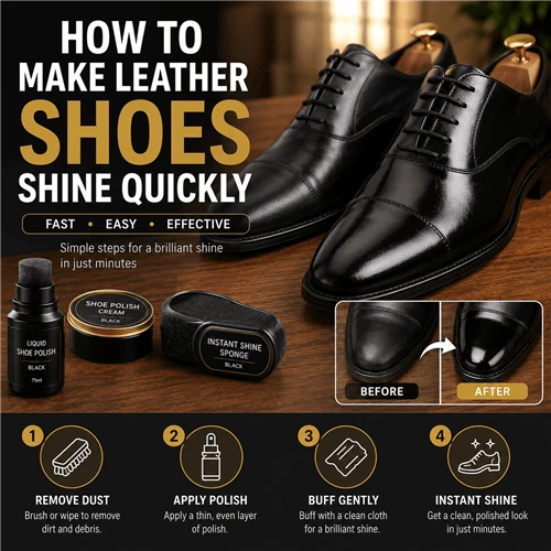 How to Make Leather Shoes Shine Quickly