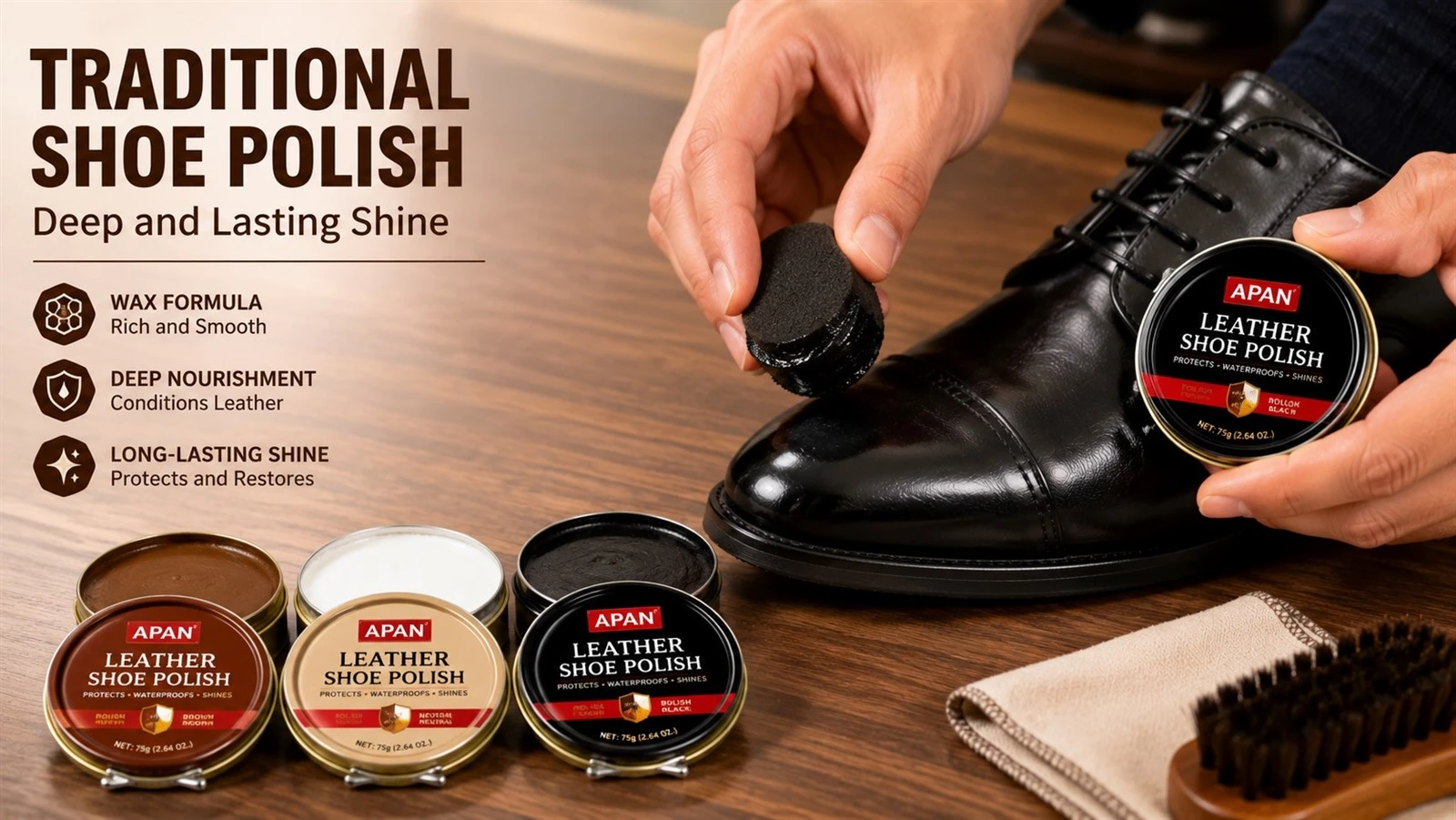 info-1-1 Applying Traditional Shoe Polish