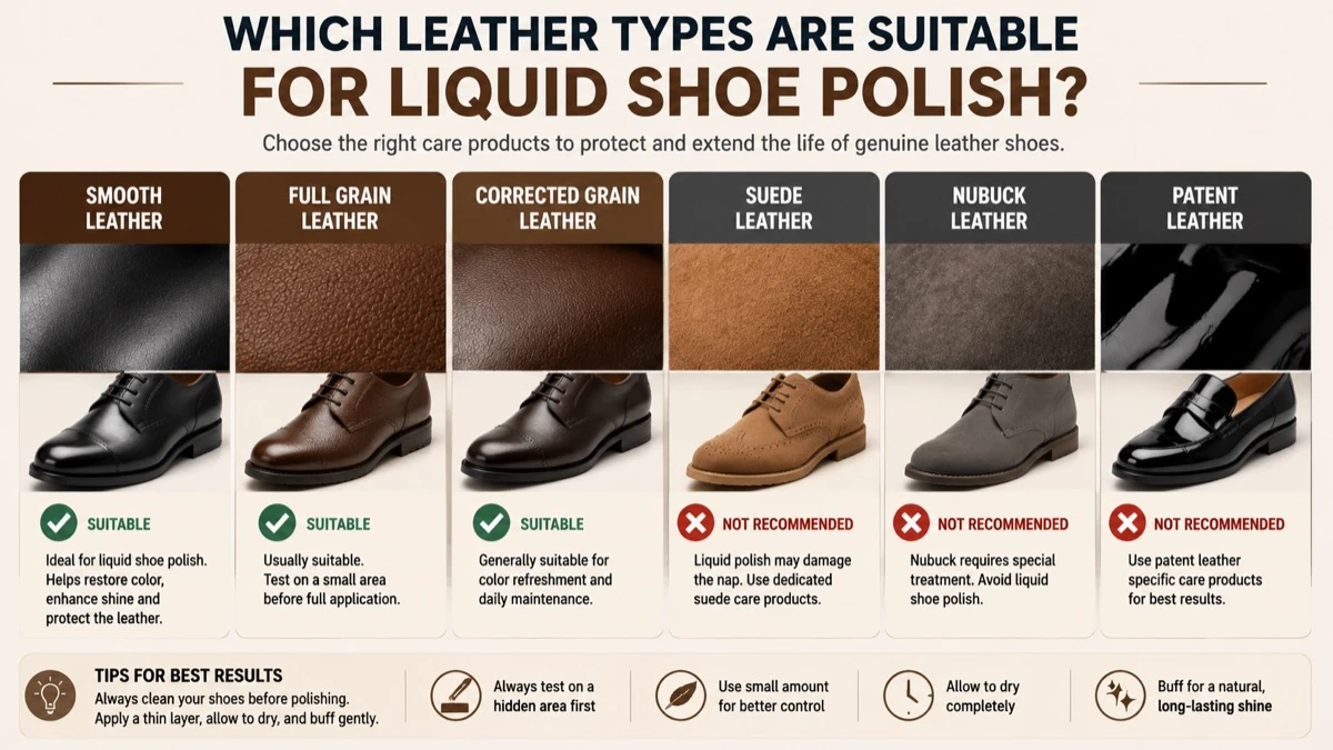 info-1200-675 Different leather types suitable for shoe polish application